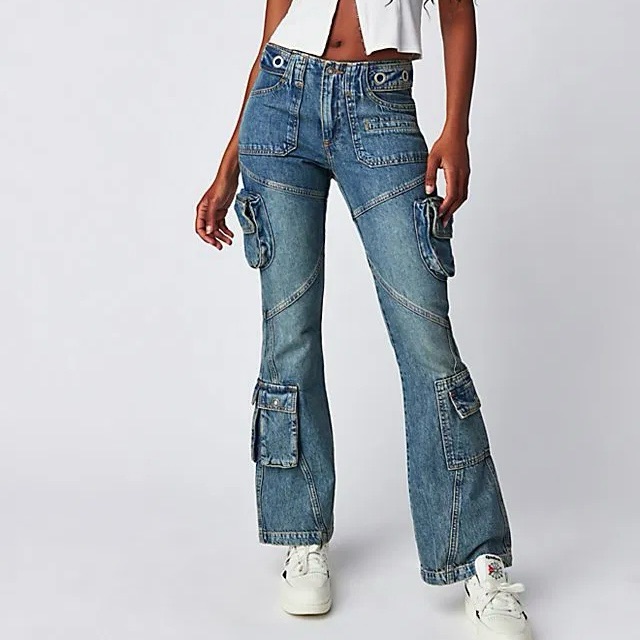 We The Free Call Me Crazy Cargo Jeans